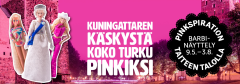 TURUN KESKIAIKAMARKKINAT JA TAITEENTALON BARBIE-NÄYTTELY