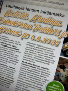 LAUTTAKYLÄ-LEHDEN LUKIJAMATKA, matka täyteen varattu